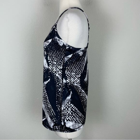 Lululemon Power Y Knit Tank Top Static Mist White Black 10 - Picture 6 of 7